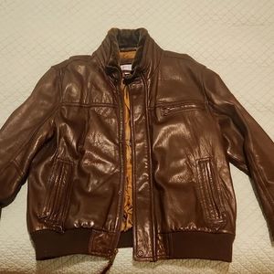 High Quality Bomber Leather Jacket